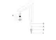 DORNBRACHT Auslauf ERSATZTEILE 90110619205 221 x 199 x 36 mm, 7 l/min. Chrom, 90110619205-00 Galeriebild 2